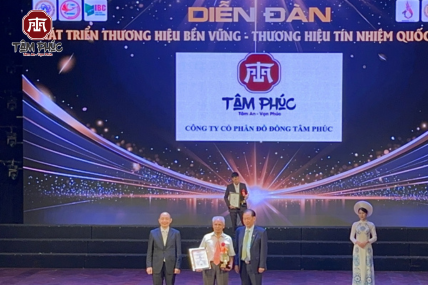 Đồ Đồng Tâm Phúc tự hào thuộc Top 10 Thương Hiệu Phát Triển Bền Vững Quốc Gia 2024